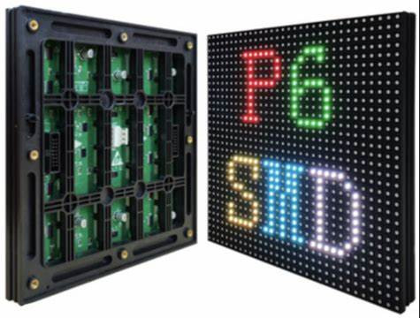 32x32 Nokta Tam Renkli Su Geçirmez Dış Mekan Led Ekran P6 IP65 FCC