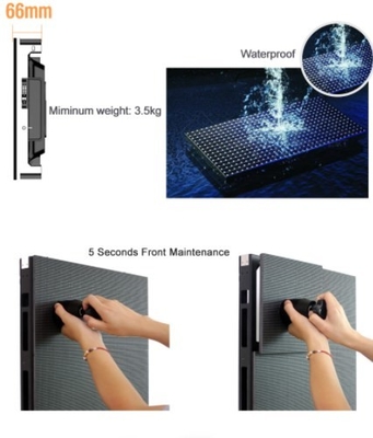 Evlilik Meanwell için 1920Hz 6mm Pitch Düğün Led Ekran