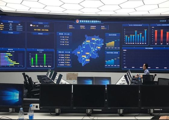 Dayanıklı HD SMD1515 Perde Sahne Arkaplan LED Ekran 1.8m LED Panel