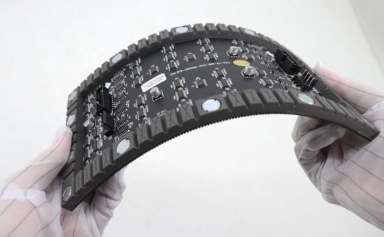 Ticari LED Esnek Modül Küçük Aralık P1.25 Perde Ekran FPC 200W/ M2