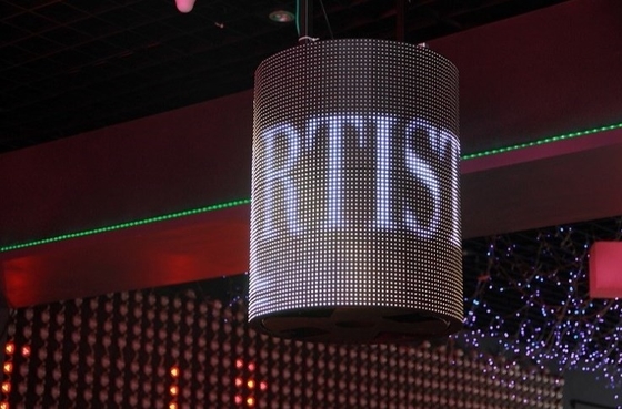 P4 RGB IP43 Esnek LED Modülü Tam Renkli 700cd/ M2 Bozulma Önleyici
