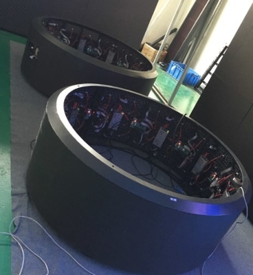 P4 RGB IP43 Esnek LED Modülü Tam Renkli 700cd/ M2 Bozulma Önleyici