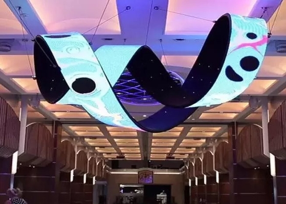 P4 RGB IP43 Esnek LED Modülü Tam Renkli 700cd/ M2 Bozulma Önleyici