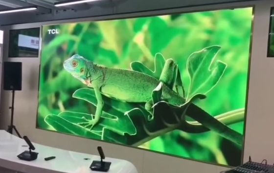 16:9 oranı Küçük Pitch Led Ekran Piksel Ekran İç mekan P0.93 P1.25 P1.56 P1.875 ODM