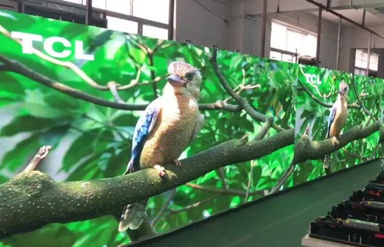 Tam Renkli P3.91 500x1000mm Kiralık LED Ekran İç Mekan Dış Mekan LED Video Duvar