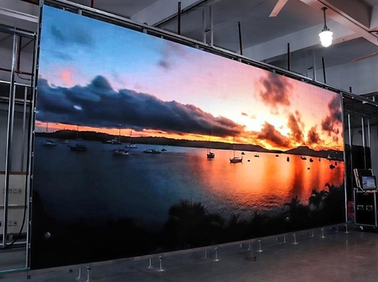 Küçük Piksel P2.5 İç Mekan LED Ekranı Tam Renkli LED Video Ekranı Geniş Görüş Açısı