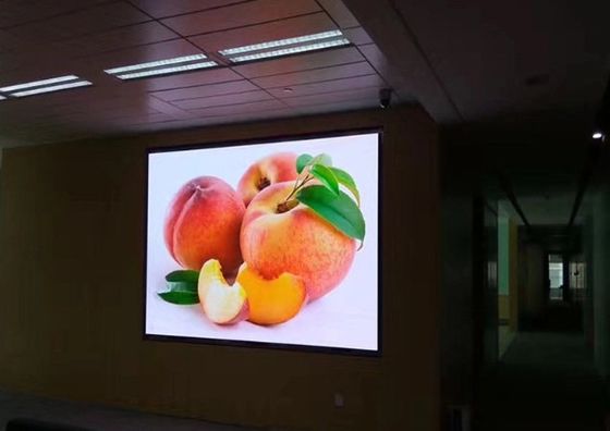 Reklam P3.076 İç Mekan Tam Renkli LED Ekran Döküm Alüminyum