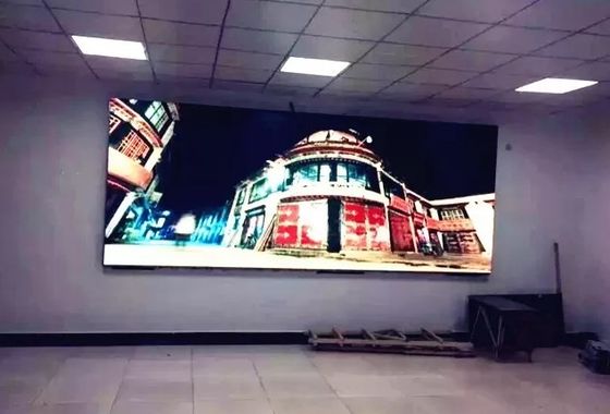 Reklam P3.076 İç Mekan Tam Renkli LED Ekran Döküm Alüminyum