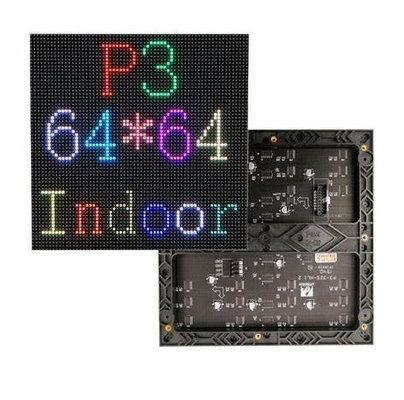 Reklam P3 Kapalı Tam Renkli LED Ekran 192x192mm Alüminyum Döküm