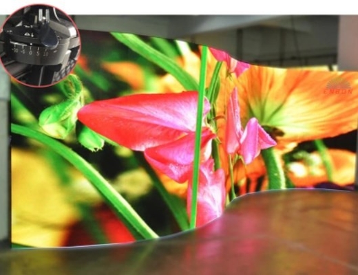 İç Mekan HD P2.5 SMD Yumuşak LED Ekran Kavisli İç Mekan Led Esnek Modül