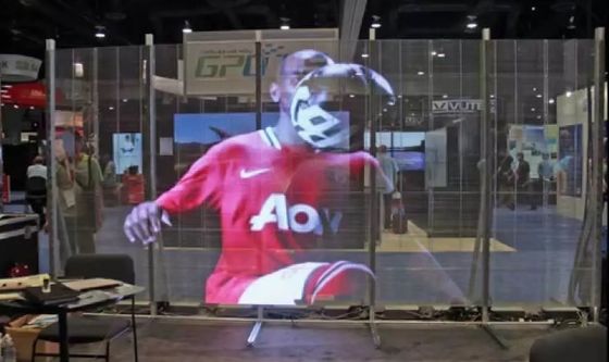 P2.5 Şeffaf Cam LED Ekran Alışveriş Merkezi için Özel Holografik LED Serisi