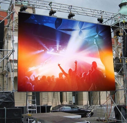 Düğün / Disko / Konser için Kapalı P3.91 Kiralama Sahne LED Ekranı