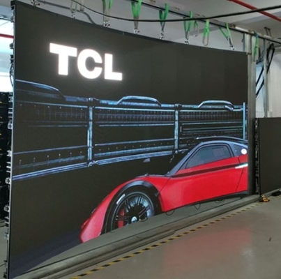 Döküm Alüminyum Kavisli LED Ekran İç Mekan Dış Mekan P3.91mm Dijital LED Billboard